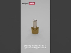 Botol Polish Kuku 10ml Custom Empty Gel Botol Kaca Polish Kuku Dengan Tutup Sikat