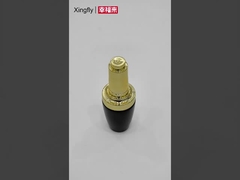 Botol Polish Kuku 14ml Botol Polish Kaca Gel UV Bulat Dengan Tutup Dan Sikat