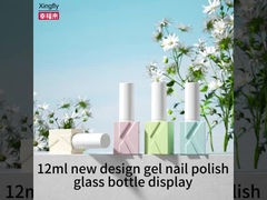 15ml Botol Polish Kuku Gel Kosong Botol Polish Kuku Kuadrat Botol