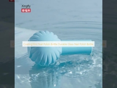 Lapisan10ml botol cat kuku tahan lama kaca botol cat kuku