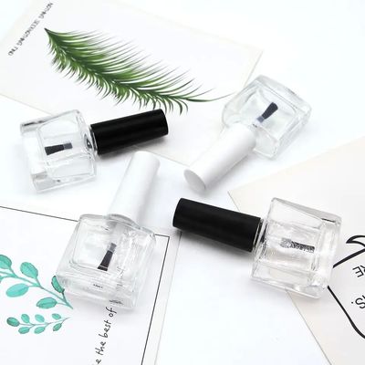 Harga yang pantas Kaca 5ml UV Nail Polish Botol Silk Printing dengan Label Kertas on line