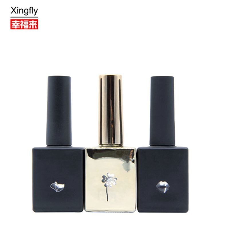 10ml Gel Botol Gel Polandia Warna Kuadrat Ditutupi Dengan Tutup Plastik