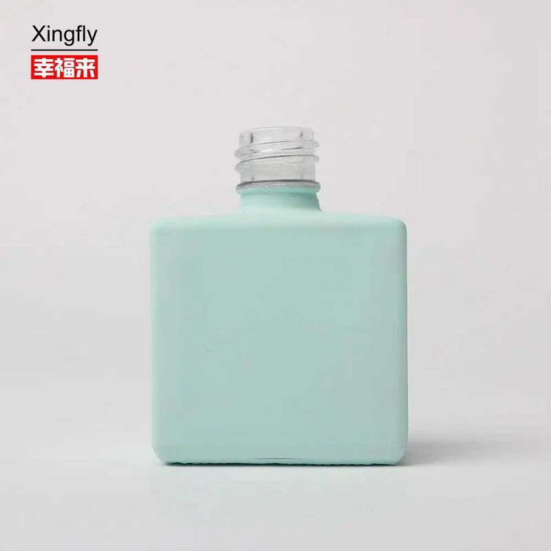 Botol Kaca Lukisan Kuku Kosong Lancar 14ml Warna Custom Label Pribadi Botol Lukisan Gel UV