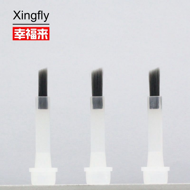 OEM Soft Bristle Hardness Nail Art Brushes Acrylic Nail Polish Botol Brush kuku yang bisa diganti
