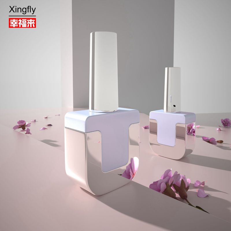 Disesuaikan LOGO Gel Polish Botol persegi untuk 10ML-15ML Kapasitas dengan sikat dan tutup yang berbeda