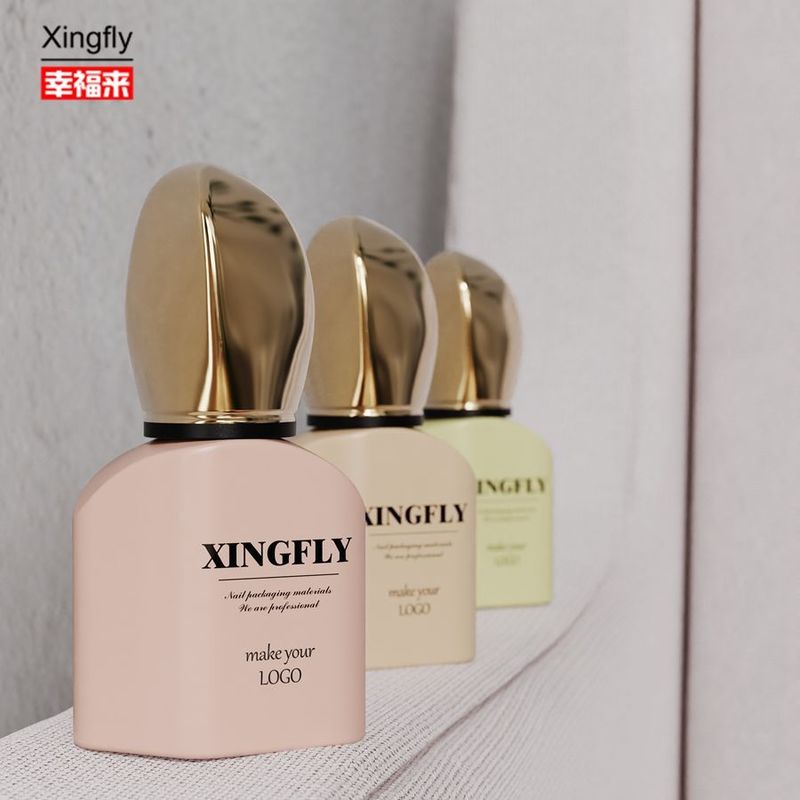 12ml Botol Polish Kuku Gel Kosong Botol Kaca Dengan Tutup Dan Sikat Untuk UV Gel Polish