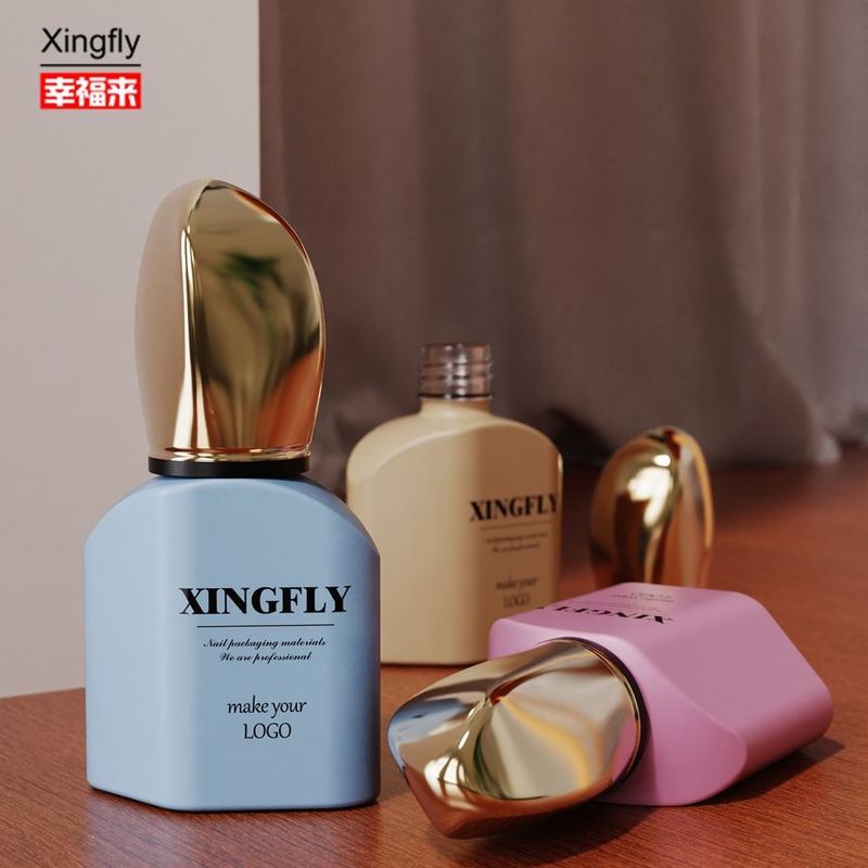 12ml Botol Polish Kuku Gel Kosong Botol Kaca Dengan Tutup Dan Sikat Untuk UV Gel Polish