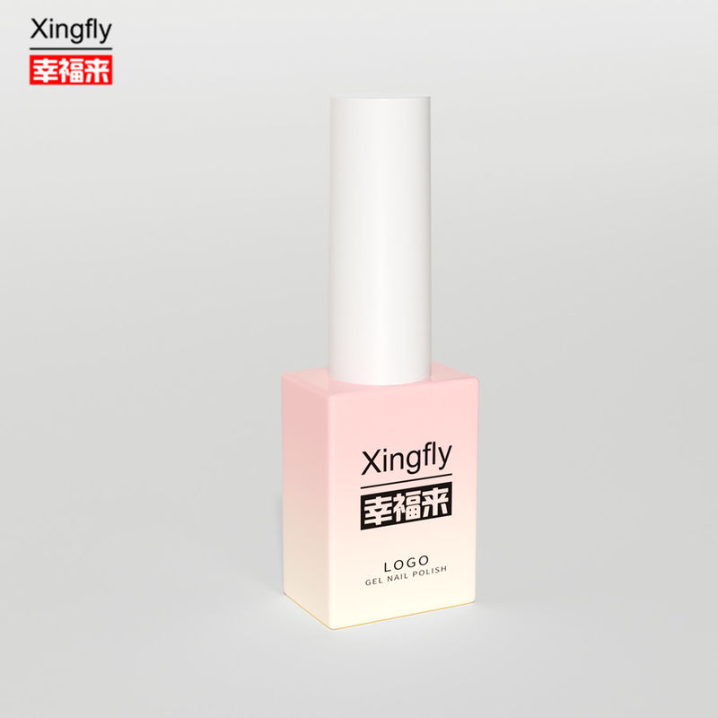 Botol Polish Kuku 8ml UV Kaca Kosong Gel Polish Kuku Botol Dengan Tutup Sikat