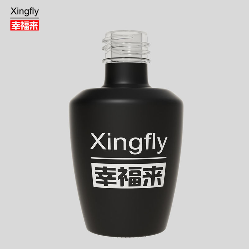 Botol Polish kuku bulat Botol polish kuku kaca 16ml dengan tutup dan sikat