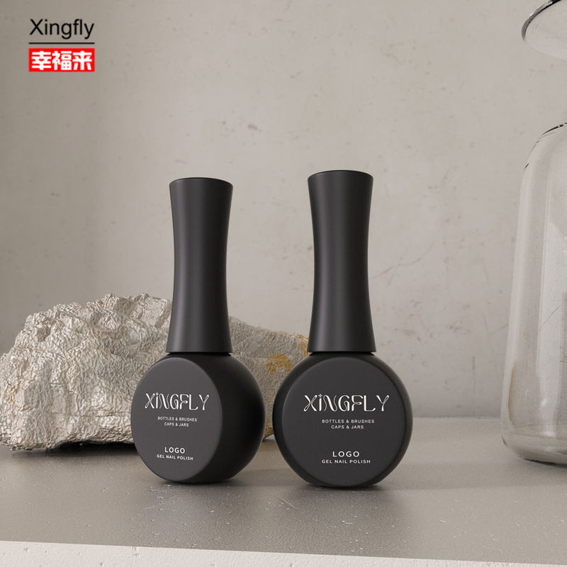 Botol Polish kuku 10ml Custom Printed Botol Polish kuku kosong botol kaca gel polish