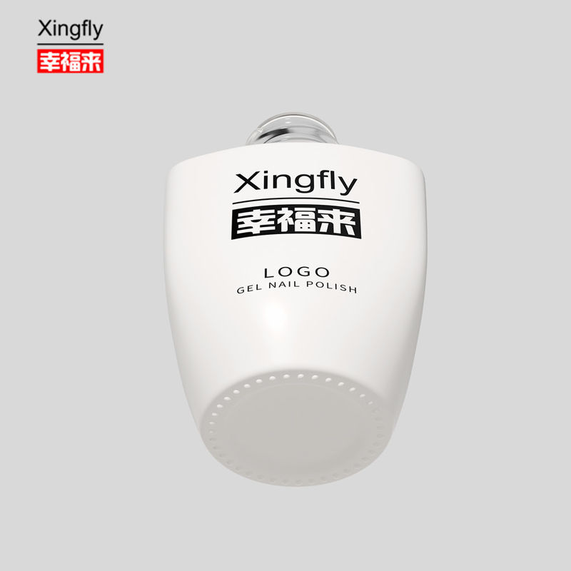 Botol Polish Kuku 8ml UV Kaca Kosong Gel Polish Kuku Botol Dengan Tutup Sikat