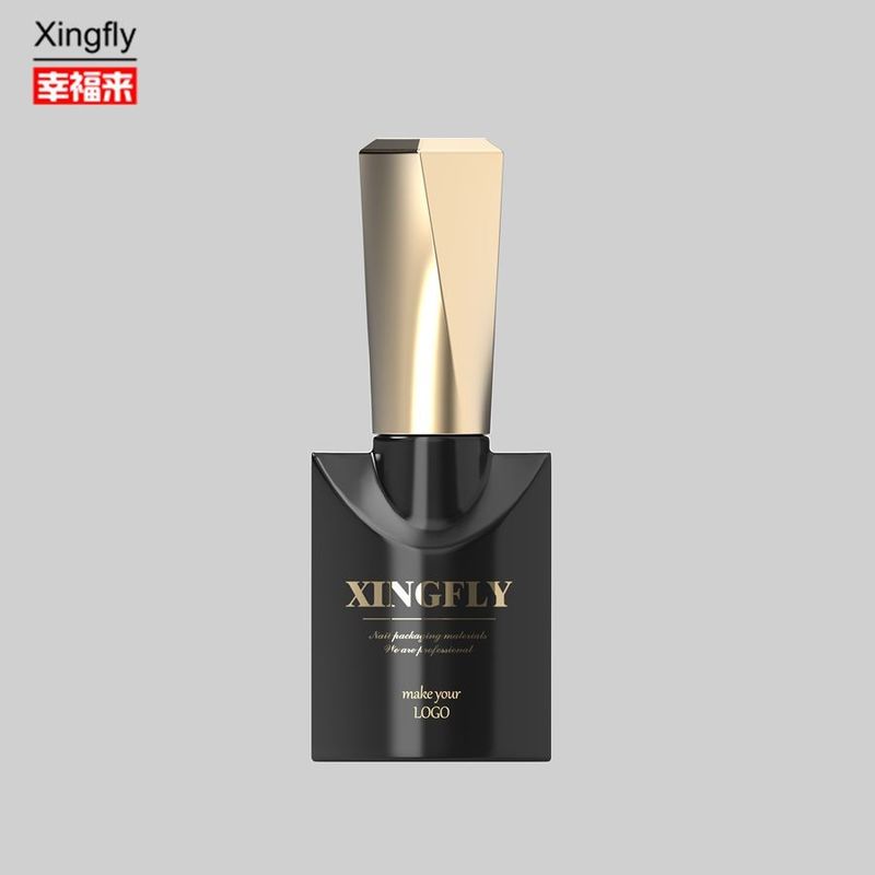 Botol Polish Kuku 10ml Custom Empty Gel Botol Kaca Polish Kuku Dengan Tutup Sikat