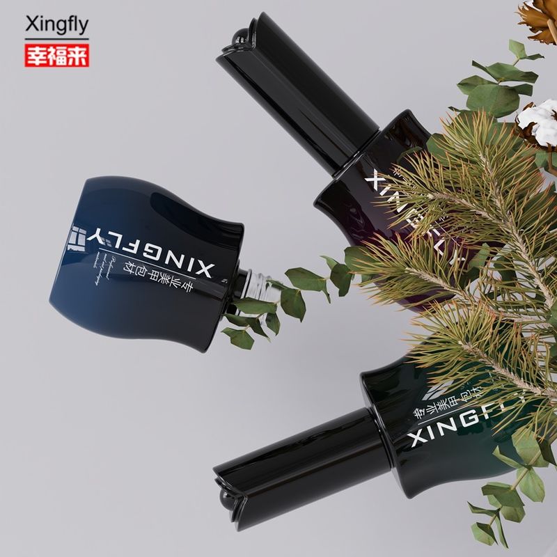 Botol Polish Kuku 12ml Gel Kosong Botol Polish Kuku 12ml Dengan Tutup Dan Sikat