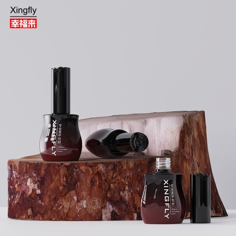 12ml Polish kuku Botol Gel Polish kuku UV Gel Kontainer Kosmetik kosong Gel Polish Botol
