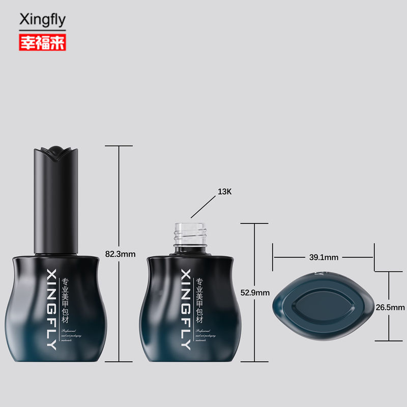 12ml Polish kuku Botol Gel Polish kuku UV Gel Kontainer Kosmetik kosong Gel Polish Botol