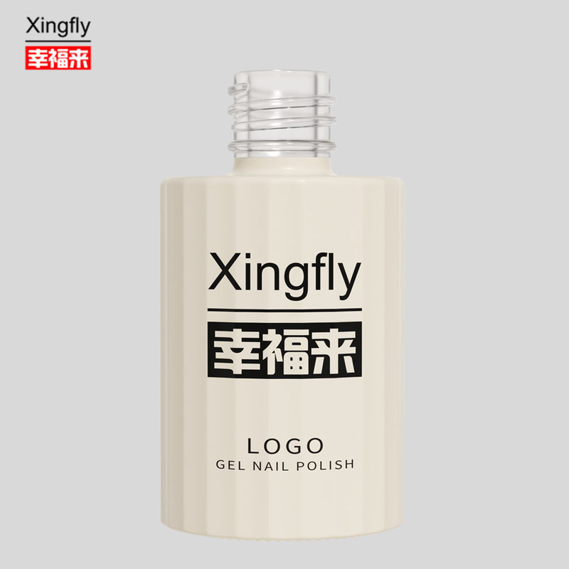 Botol Polish kuku 12ml UV Gel Botol Polish Kaca Untuk Sikat lebar Desain unik