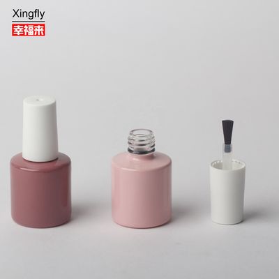 Bahan kaca 7ml Polish kuku botol wadah Warna yang dapat disesuaikan SGS