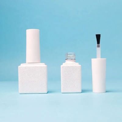 Kosmetik Gel Putih Polish Kuku Botol 12ml untuk Paket Manicure Gel