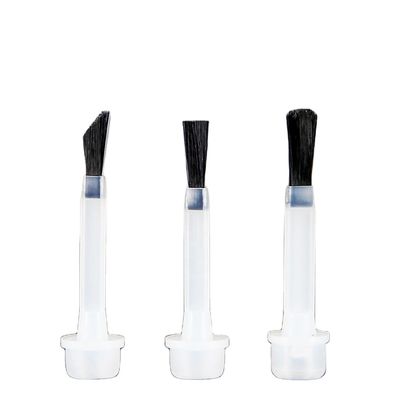 Black And White Nail Polish Brush Arc berbentuk bahan nilon