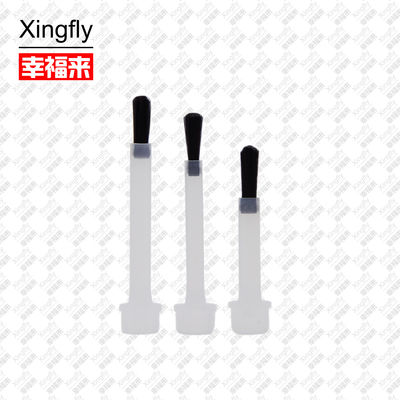 Drop Gelish Replacement Brushes Putih Dan Hitam Untuk Polish Kuku