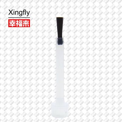 Flat Gel Nail Polish Brush Screw Cap Bahan Plastik Untuk Botol