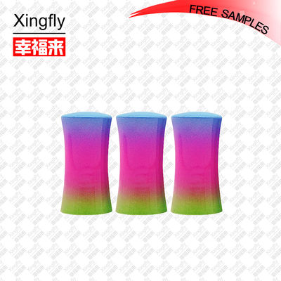 Harga yang pantas Xingfly kuku cat cat cap stamping panas Logo Plastik Material on line