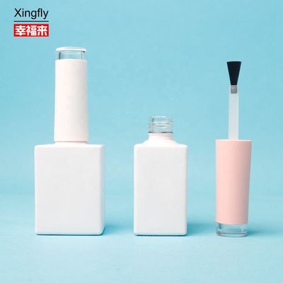 15ml Nail Polish Xingfly Botol Kaca Kosong Dengan Sikat Dan Tutup Plastik