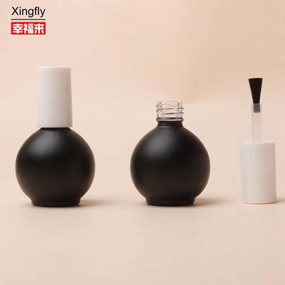 Permukaan halus 5ml Botol Polish kuku Multicolor Glass Base Material