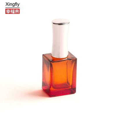 Custom 10ml Gel Kuku Polish Botol Jelas Kosong Kaca Dengan Tutup Sikat