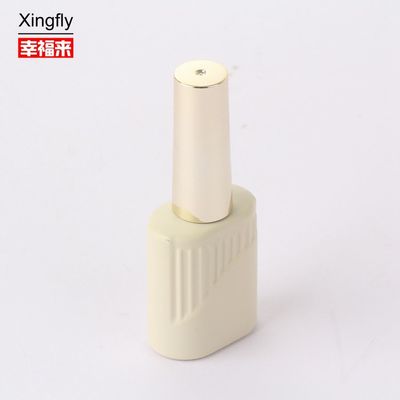 10ml Gel Kuku Polish Botol Kaca Desain Warna Khusus Botol Kosong Dengan Tutup Sikat