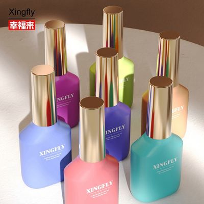 15ml Botol Polish Kuku Kaca Kosong Botol Polish Gel Kuku Dengan Tutup Dan Sikat