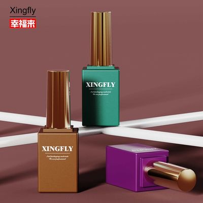 Gel Polish Square Botol 14ml Kemasan Kosmetik Square Gel kuku Polish Botol Kaca