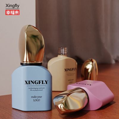 12ml Botol Polish Kuku Gel Kosong Botol Kaca Dengan Tutup Dan Sikat Untuk UV Gel Polish