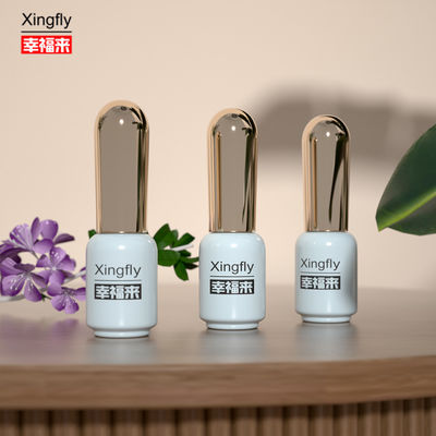 Botol Polish kuku 6ml Kemasan kosmetik UV Gel Polish Botol kaca Ukuran kompak