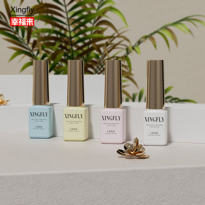 5ml Botol Polish Kuku Kosong Kotak Gel Botol Polish Kaca Dengan Cap Sikat