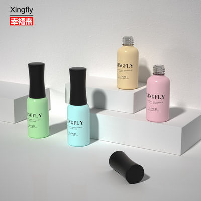 9ml Empty Nail Gel Polish Bottle Custom LOGO Nail Reinforced Gel Glass Bottle