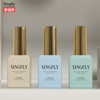 17ml Botol Gel Kuku Kosmetik Custom Kapasitas Besar Polish Kuku Minyak Botol Kaca Kosmetik Kosmetik