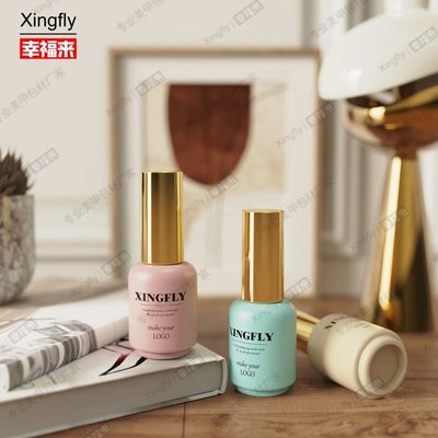 17ml gel cat kuku bulat seni kuku disesuaikan LOGO kemasan botol cat kuku gel