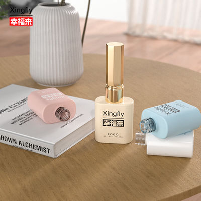 12ml Custom Nail Polish Botol Kosmetik Kosmetik Empty Packaging Botol kaca gel polish