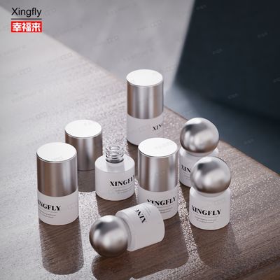 5ml Botol Polish Kuku Gel UV Bulat Kemasan Kosmetik Botol Kaca Polish Kuku