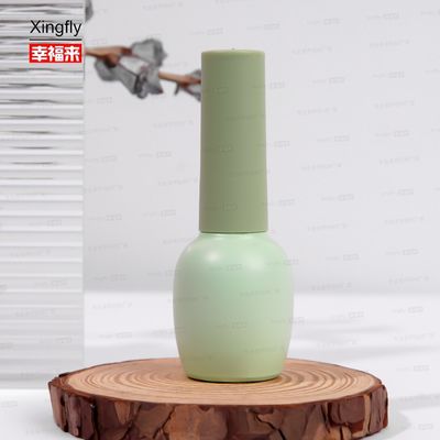 11ml Botol Polish Kuku Bulat Kontainer Kosmetik Kosmetik Botol Galss
