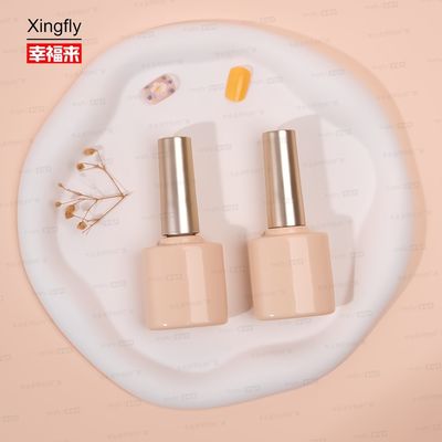 Logo yang disesuaikan 10ml Gel kuku Polish Botol Minyak Botol Kaca Kosong Untuk Polish Kuku