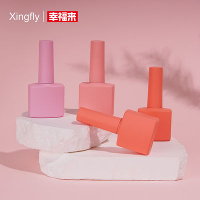 Harga yang pantas Botol Cat Kuku Mewah 10ml Disesuaikan LOGO Botol Kaca Cat Kuku Gel UV on line