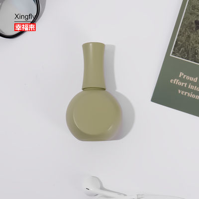 Botol Cat Kuku Bulat 33ml Untuk Cat Kuku Gel Dengan Wadah Bola Roller Kaca