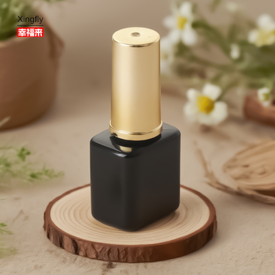 Harga yang pantas 15ml Square Glass Nail Polish Bottle UV Gel Empty Gel Polish Set Botol Untuk Nail Polish Oil on line